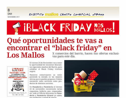 Black Friday en Los Mallos
