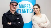 Diego Jim&eacute;nez e In&eacute;s Cebreiro compartir&aacute;n a portavoc&iacute;a paritaria da Coordinadora da Marea Atl&aacute;ntica.
