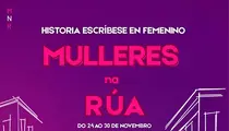 Cartel Mulleres na r&uacute;a