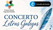 Cartel concierto Letras galegas
