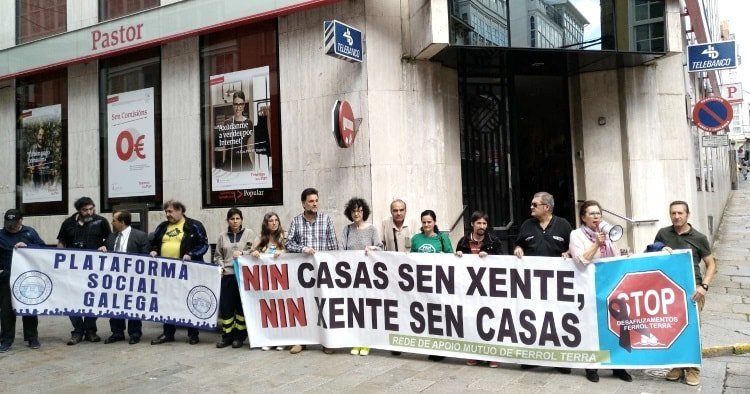 Protesta en Ferrol