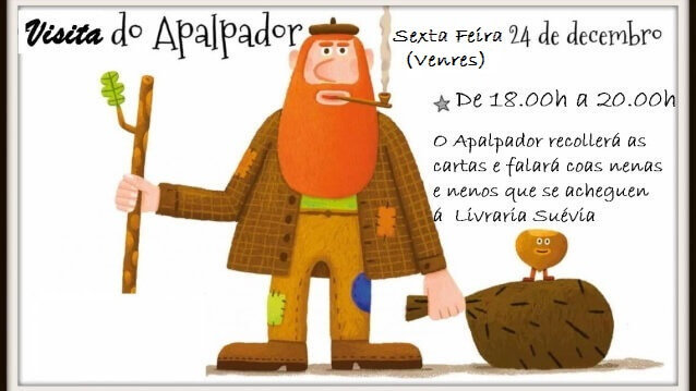 Cartaz visita do Apalpador