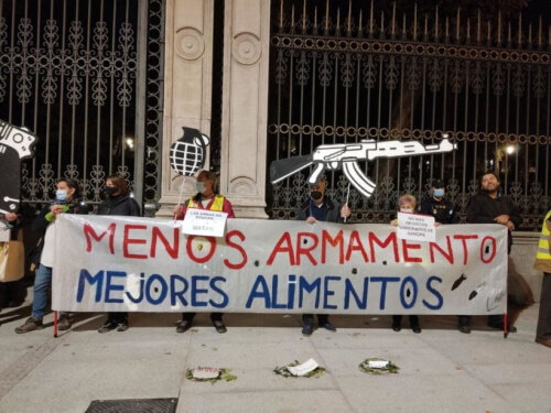 Protesta-antimilitarista-ante-el-Cuartel-General-del-Ejercito-noviembre-2021