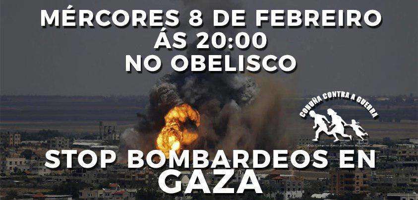 Stop Bombardeos en Gaza