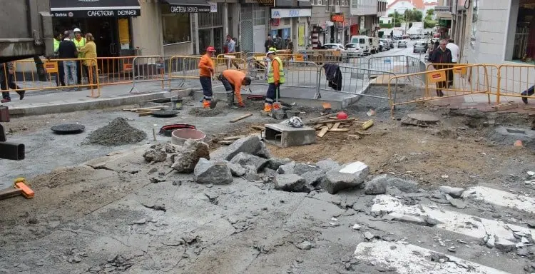 Cruce en Vila de Negreira