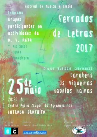 Cartel dos Ferrados de Letras 2017