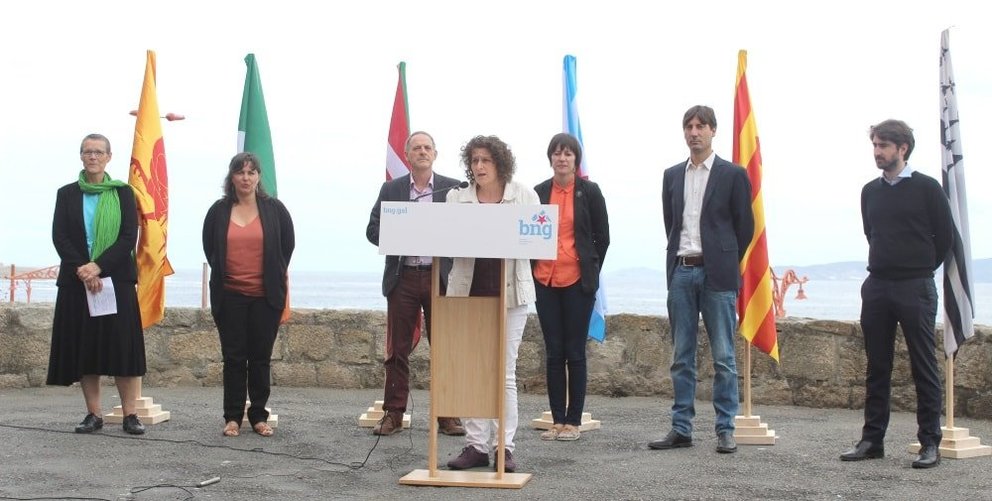 Goretti Sanmartín, vicepresidenta da Deputación, presentou o acto