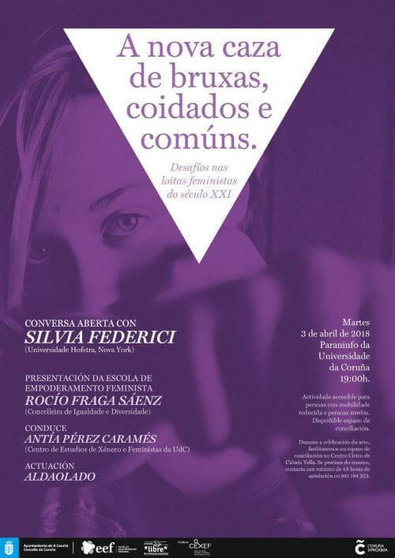 cartaz conversa con Silvia Federici