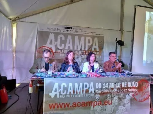 Víctor Viñuales, Consuelo Bautista, Valeria Bello e Pedro Vega