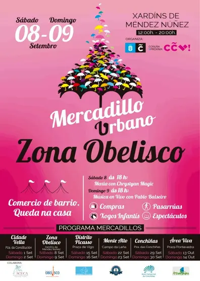 Cartel Mercadillos 2018_Obelisco