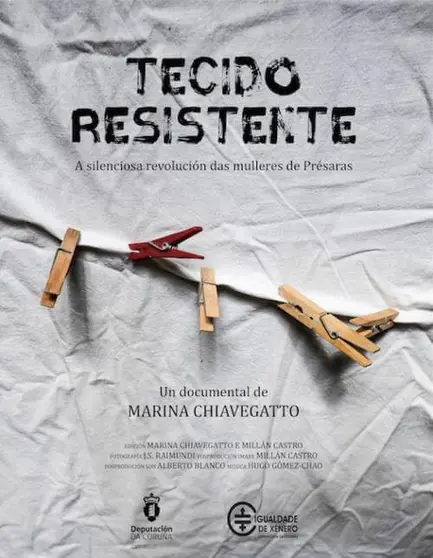 Tecido Resistente cartaz