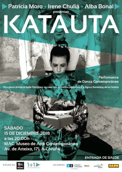 Cartel Katauta Performance Danza MAC 15Dic