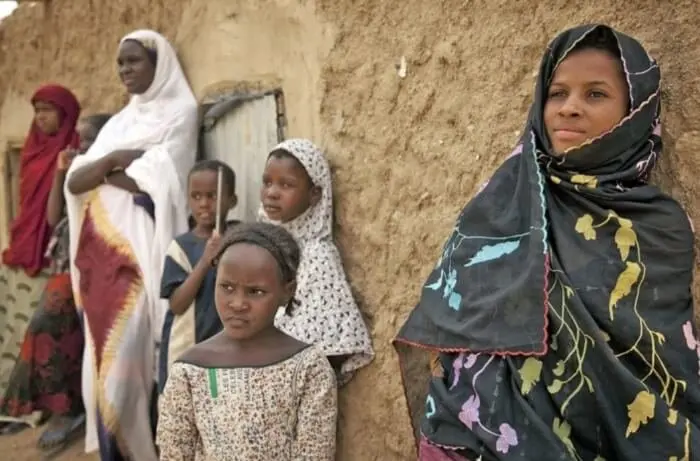 Niñas de Malí en Kidal, al norte de Malí