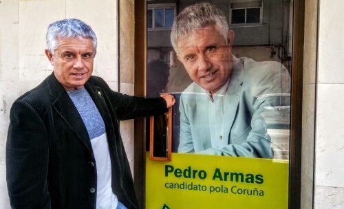 Pedro Armas, candidato á alcaldía da Coruña por Alternativa dos Veciños
