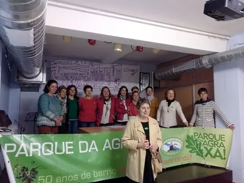 Parque da Agra xa!  Rolda de prensa de presentación da nova xunta directiva da Asociación Veciñal AGRA