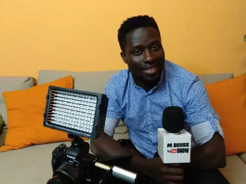 Samba Sebor, el youtuber de Mbeuss Show