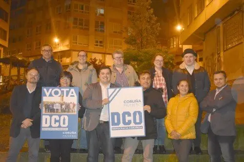 DCO pegada de carteles