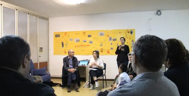 Encontro de Benestar Social. Jorquera e Veira