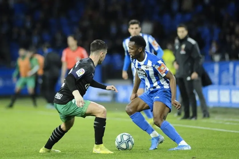 Koné, diante do Racing na 23ª xornada de liga 2019-20
Javier Otero, de SomosDepor.com.