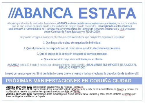 Cartel proximas convocatorias