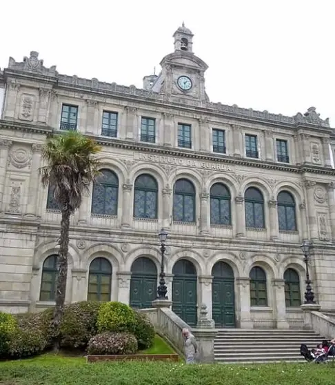 A_Coruña_-_Plaza_de_Pontevedra_-_Instituto_Eusebio_da_Guarda