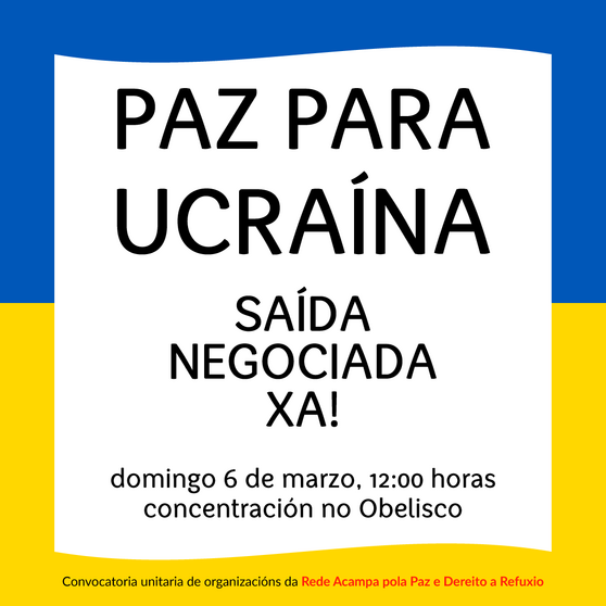 Paz para Ucraína