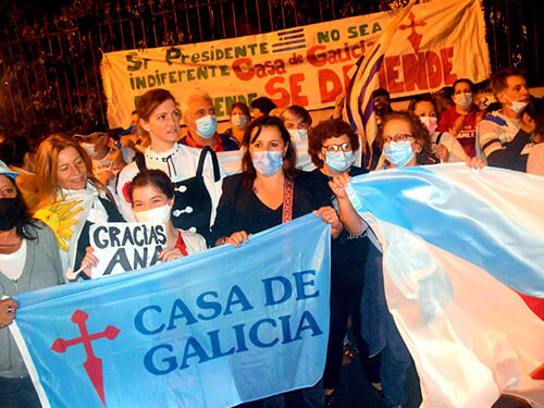 Ana Miranda Casa Galicia Uruguai