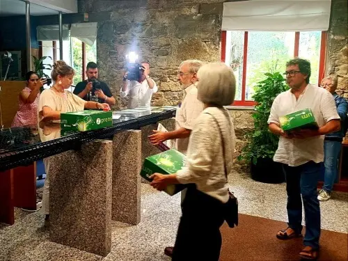 Entrega de sinaturas