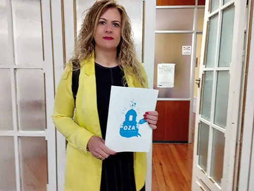 Marta Fernández, presidenta de Distrito Comercial Asociación Oza