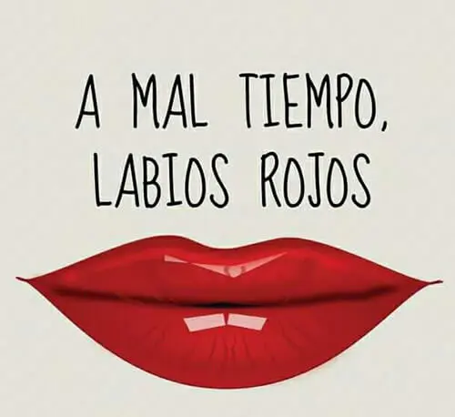 labios rojos