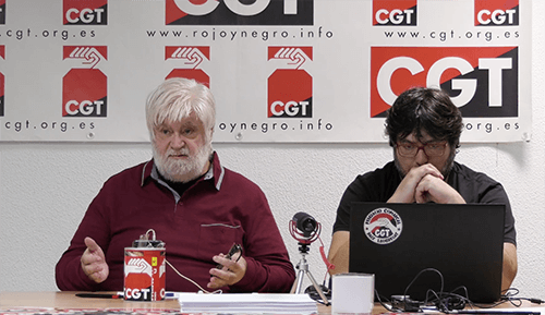 Rueda de prensa CGT