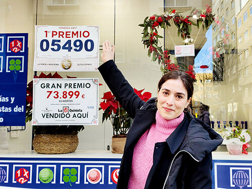 Cristina, de la Lotería calle Barcelona