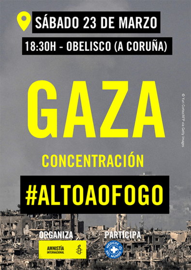 Cartaz acto Gaza A4