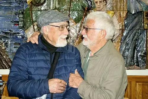 Salgado con Carlos, de Calzados Yolanda