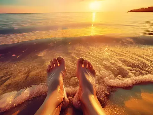 Pies verano