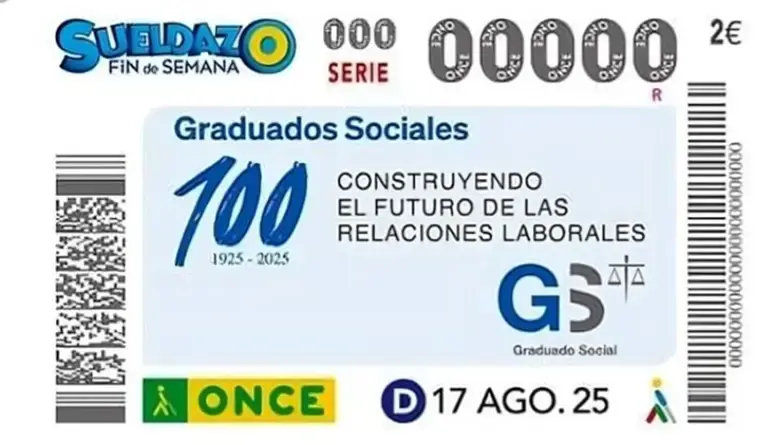 Sorteo ONCE Centenario GGSS