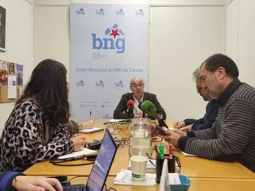 Conferencia de prensa Jorquera negociaci&oacute;n orzamentos