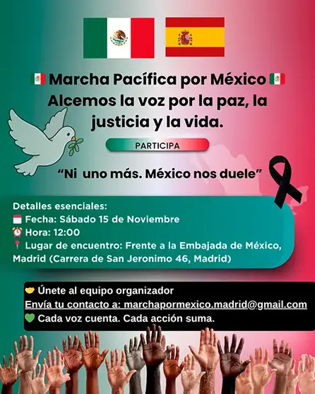 Marcha pacífica Madrid