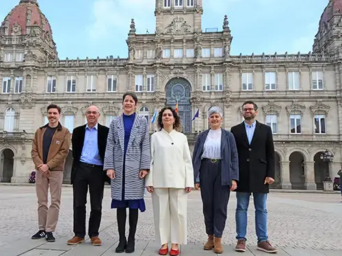 Foto de grupo en Mar&iacute;a Pita
