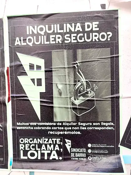 Cartel huelga