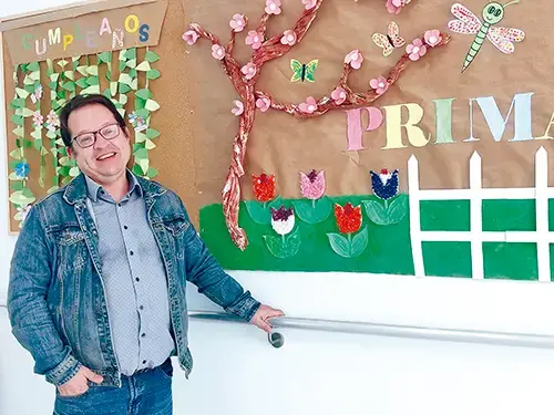 Guillermo, Gerente del centro de d&iacute;a &Aacute; t&uacute;a beira