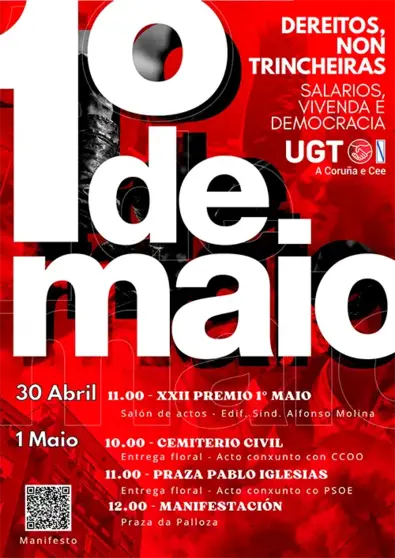 cartaz 1 maio
