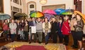 La concejala de Igualdade e Diversidade, Roc&iacute;o Fraga, con representantes de asociaciones de &aacute;mbitos de la diversidad