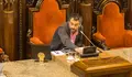 O alcalde da Coru&ntilde;a, Xulio Ferreiro, nun Pleno municipal