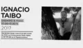 Nacho Taibo gu&iacute;a literario
