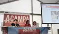 Fadile e Ahmad, con Xurxo Souto o domingo de Acampa (2)