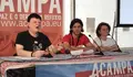 Fadile e Ahmad, con Xurxo Souto o domingo de Acampa (1)