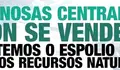 Cartel Marcha en defensa das centrais de Ferroatl&aacute;ntica