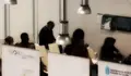 Sala de espera para tr&aacute;mites municipais no &Aacute;gora