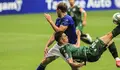 Sabin Merino. Gol en Oviedo. 17 de xu&ntilde;o